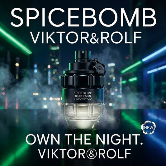 Viktor&Rolf - Spicebomb Eau de Toilette - Woody & Spicy - Cologne for Men - With Notes of Citrus & Tobacco
